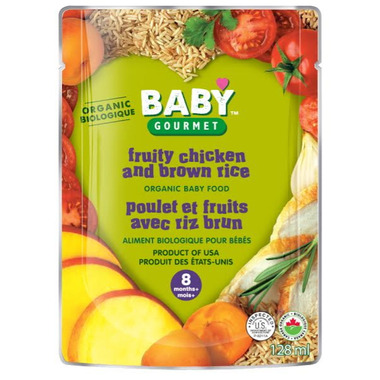 Baby Gourmet Fruity Chicken & Brown Rice Baby Food Baby Gourmet Fruity Chicken & Brown Rice Baby Food