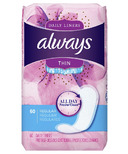 Always Thin Daily Liners Regular Unscented Wrapped