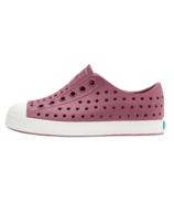 Native Shoes Kids Jefferson Twilight Pink and Shell White