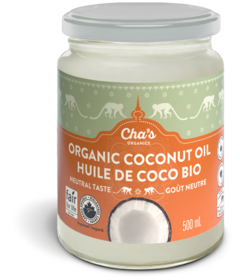 Cha's Organics Deodorized Coconut Oil