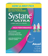 Systane Ultra Gouttes oculaires lubrifiantes Pack Home and Away
