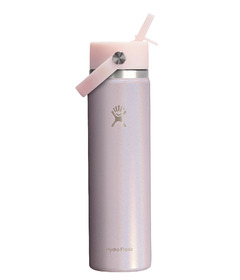 Hydro Flask Wide Mouth with Flex Straw Cap Glimmer Pink