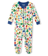 Hatley Infant Footed Coverall Blue Falala