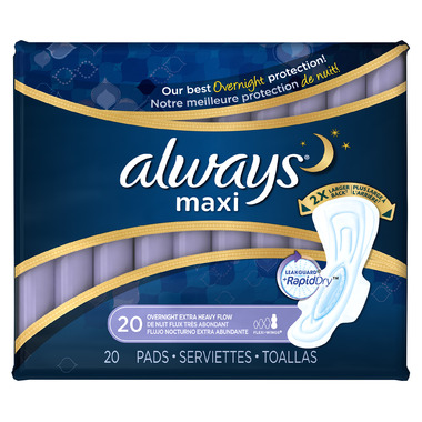 Buy Always Maxi with Wings at Well.ca | Free Shipping $35+ in Canada