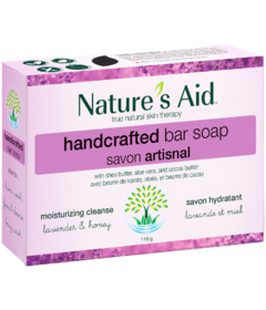 Nature's Aid Bar Soap Moisturizing Lavender & Honey