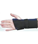 Trainer's Choice Wrist Brace with Palmer and Dorsal Stays