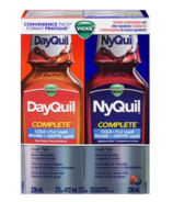 Vicks DayQuil NyQuil Complete Cold & Flu Liquid Covenience Pack