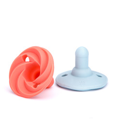 Doddle and Co Holland Pop Pacifier Peach/Cloud 9