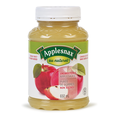 Applesnax Unsweetened Applesauce Applesnax Unsweetened Applesauce