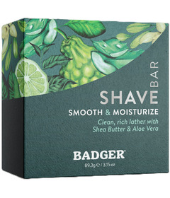 Badger Smooth & Moisturize Shave Bar