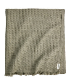 Un mercredi serviette de bain gris olive