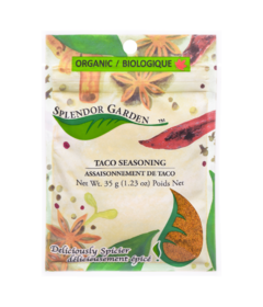 Splendor Garden Organic Taco Seasoning