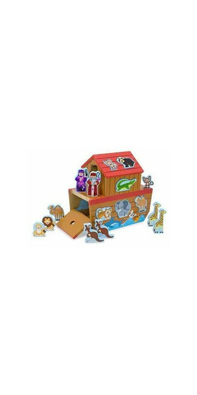 melissa and doug noah's ark shape sorter canada