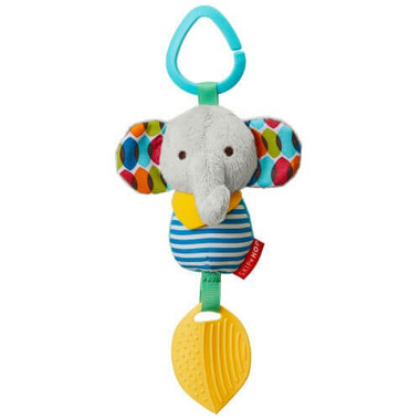 Skip Hop Bandana Buddies Chime & Teether Toy Elephant Skip Hop Bandana Buddies Chime & Teether Toy Elephant