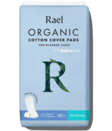 Serviettes hygiéniques en coton biologique Rael pour les fuites urinaires modérées
