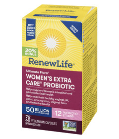 Renew Life Ultimate Flora Women's Extra Care Probiotic 50 Billion