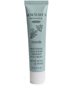 Skwalwen Botanicals Teywilh Sweetgrass, Sage & Rose Geranium Face Cream