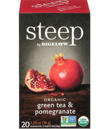 Steep by Bigelow Organic Green Tea with Pomegranate