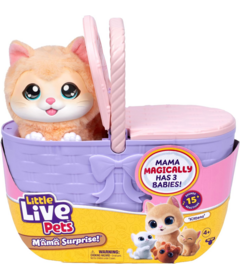 Little Live Pets Mama Surprise Kitty Playset
