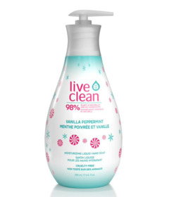 image of Live Clean Moisturizing Liquid Hand Soap Vanilla Peppermint with sku:105366