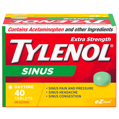 Tylenol Sinus Extra Strength Daytime eZ Tabs Tylenol Sinus Extra Strength Daytime eZ Tabs