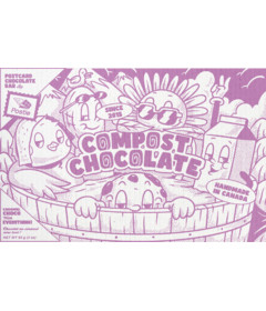 Postie Postcard Chocolate Bar Compost Chocolate Everything