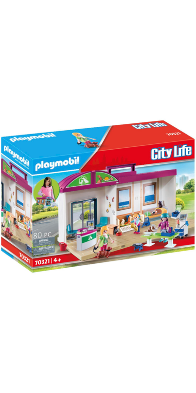 playmobil pet clinic