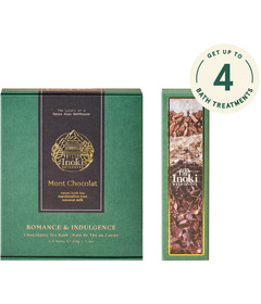 Inoki Bathhouse Romance & Indulgence Chocolatey Tea Bath Mont Chocolat