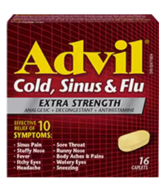 Advil Extra Strength Cold, Sinus & Flu Caplets