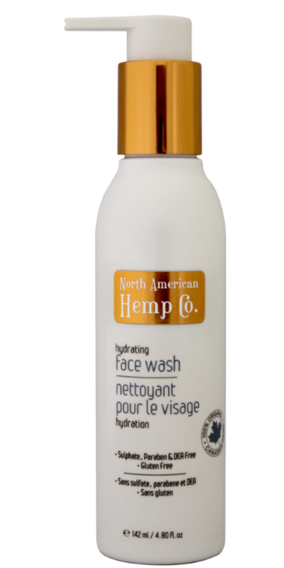 hemp face wash for acne