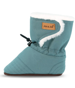 Jan & Jul Stay-Put Winter Booties Dark Spruce