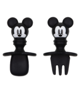 Bumkins Silicone Chewtensils Spoon & Fork Disney Mickey