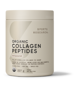 Sports Research Organic Collagen Peptides Unflavored