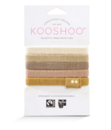 Kooshoo Plastic-Free Hair Ties Blond