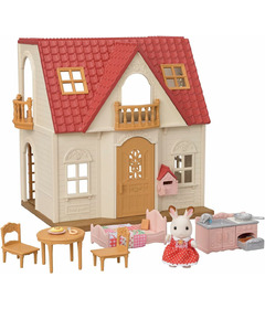 Calico Critters Red Roof Cozy Cottage