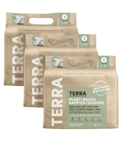 TERRA Plant Based Diapers Size 5 Bundle