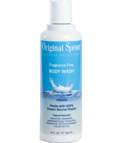 Original Sprout Coastal Collection Fragrance Free Body Wash