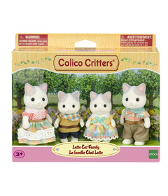 Calico Critters Latte Cat Family