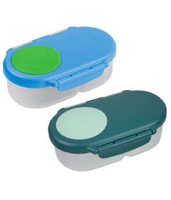 b.Box Bento Snack Box Blue Bundle