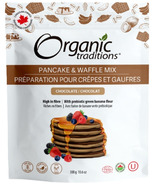 Organic Traditions Pancake And Waffle Mix Chocolate