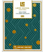 Love Cocoa Dark Chocolate Bar Gin & Tonic