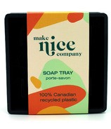 Make Nice Company Soap Tray Black