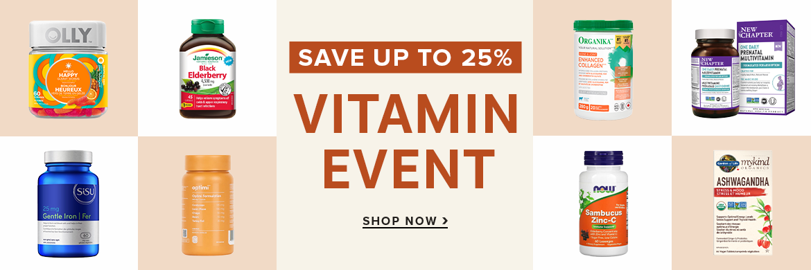 Save up to 25% on The Vitamin Event