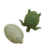 Minika Silicone Bath Toys Pack Sage Leaf