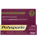 Polysporin crème triple antibiotique formule guérison rapide, 30 g