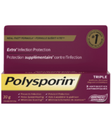 Polysporin crème triple antibiotique formule guérison rapide, 30 g