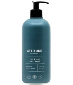 image of ATTITUDE Pine & Sage Hand Soap with sku:221002