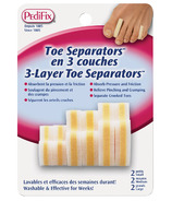 PediFix 3-Layer Toe Separators