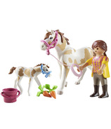 Cheval Playmobil avec poulain