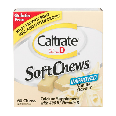 Caltrate Vanilla Soft Chews Caltrate Vanilla Soft Chews